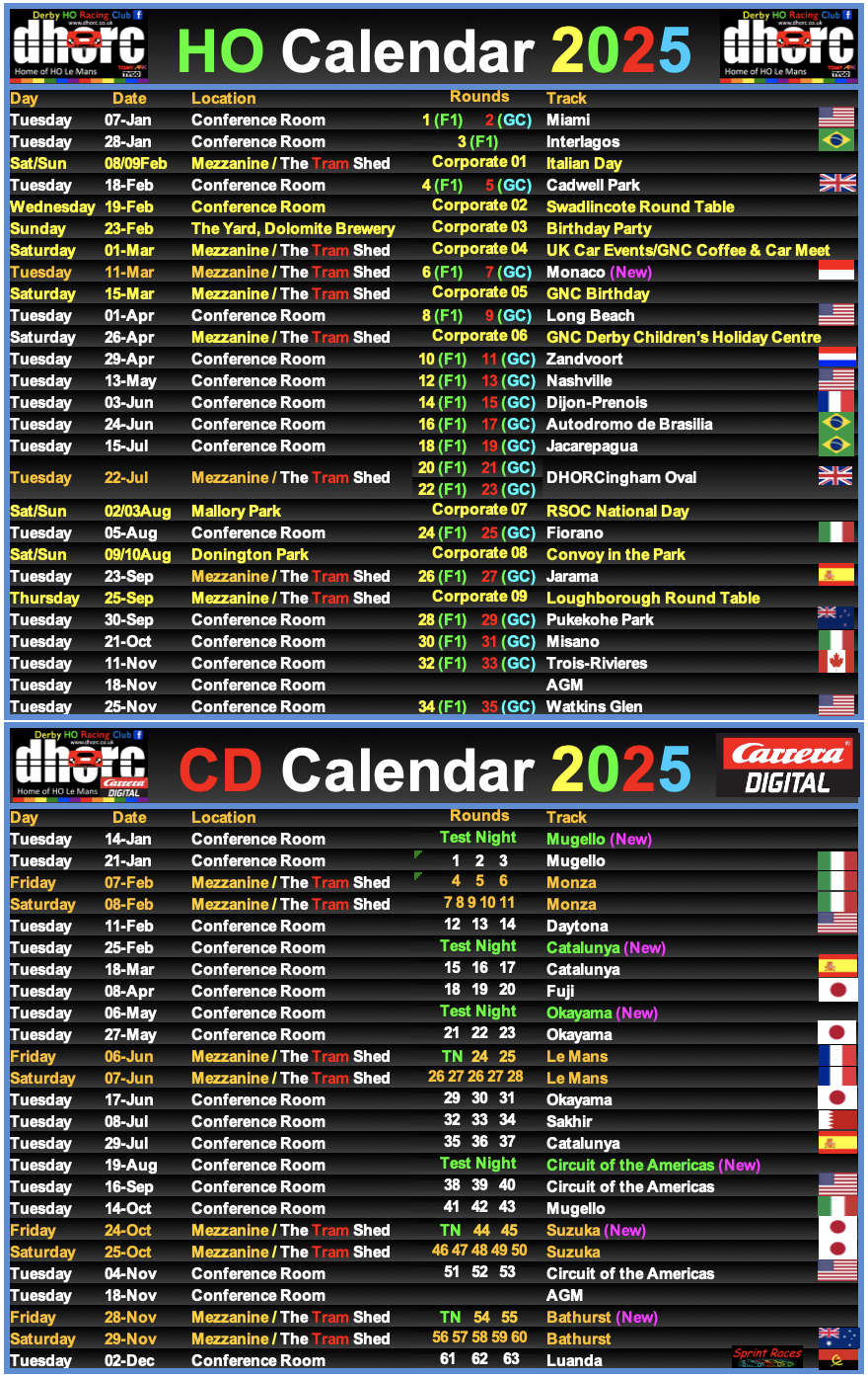 Calendar 2025