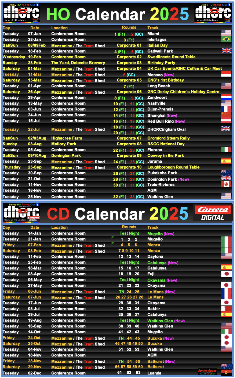 Calendar 2025