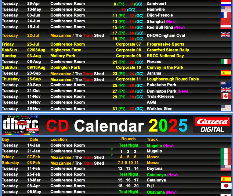 Calendar 2025
