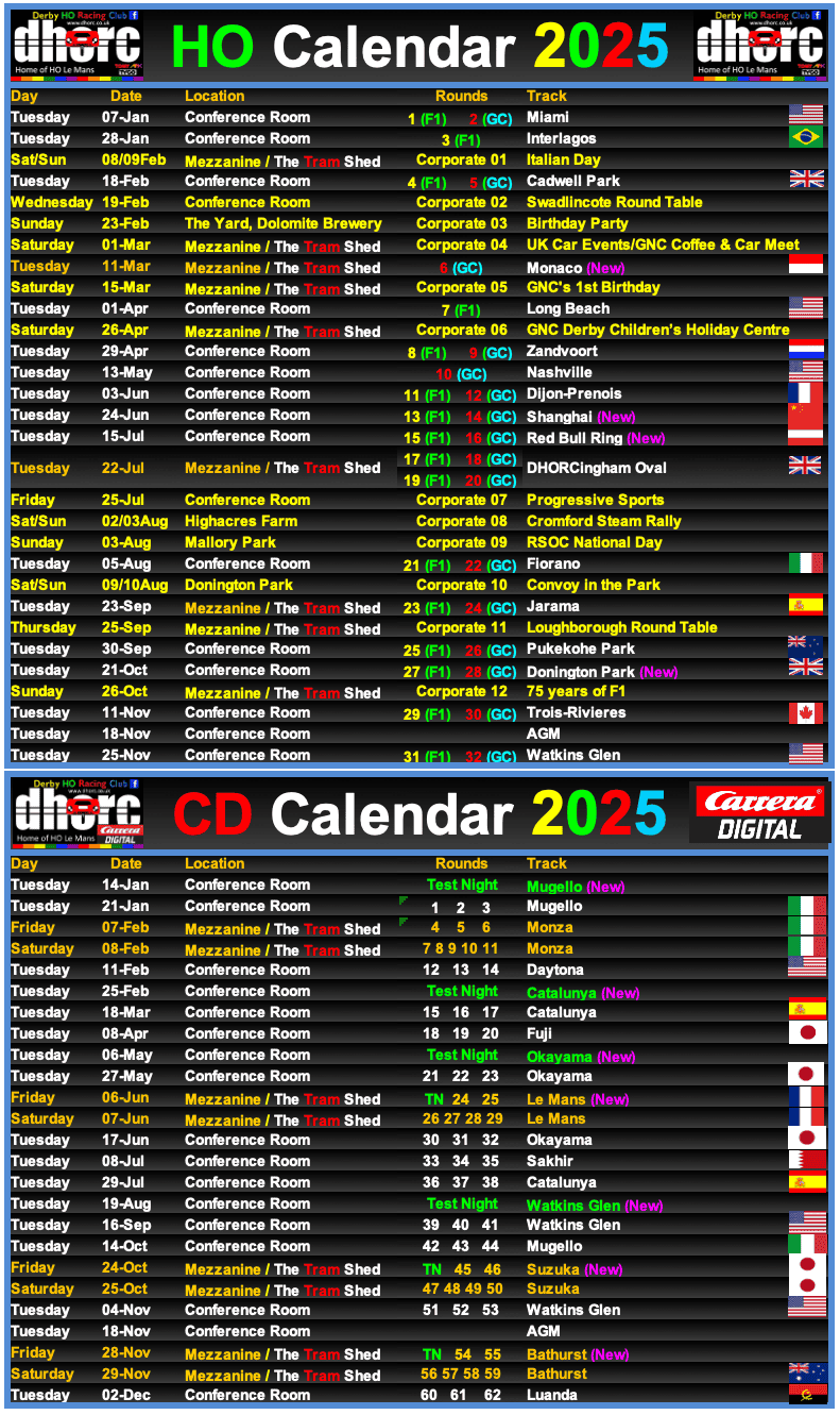Calendar 2025