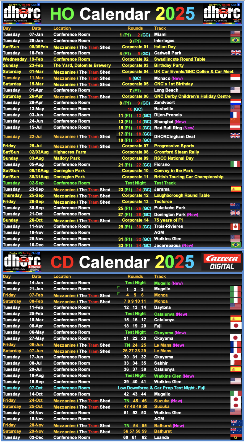 Calendar 2025