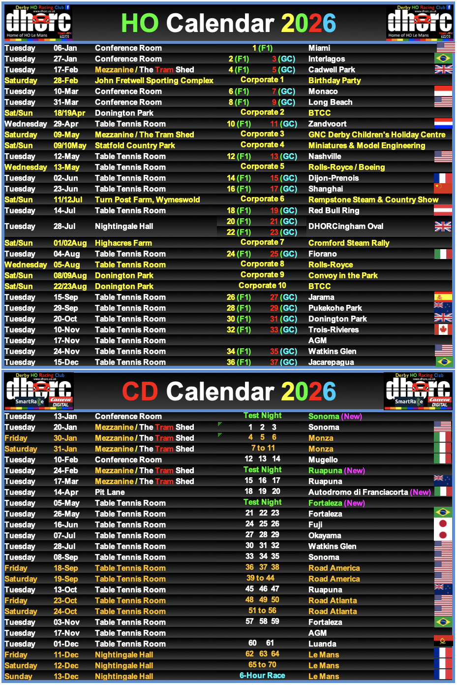 Calendar 2026