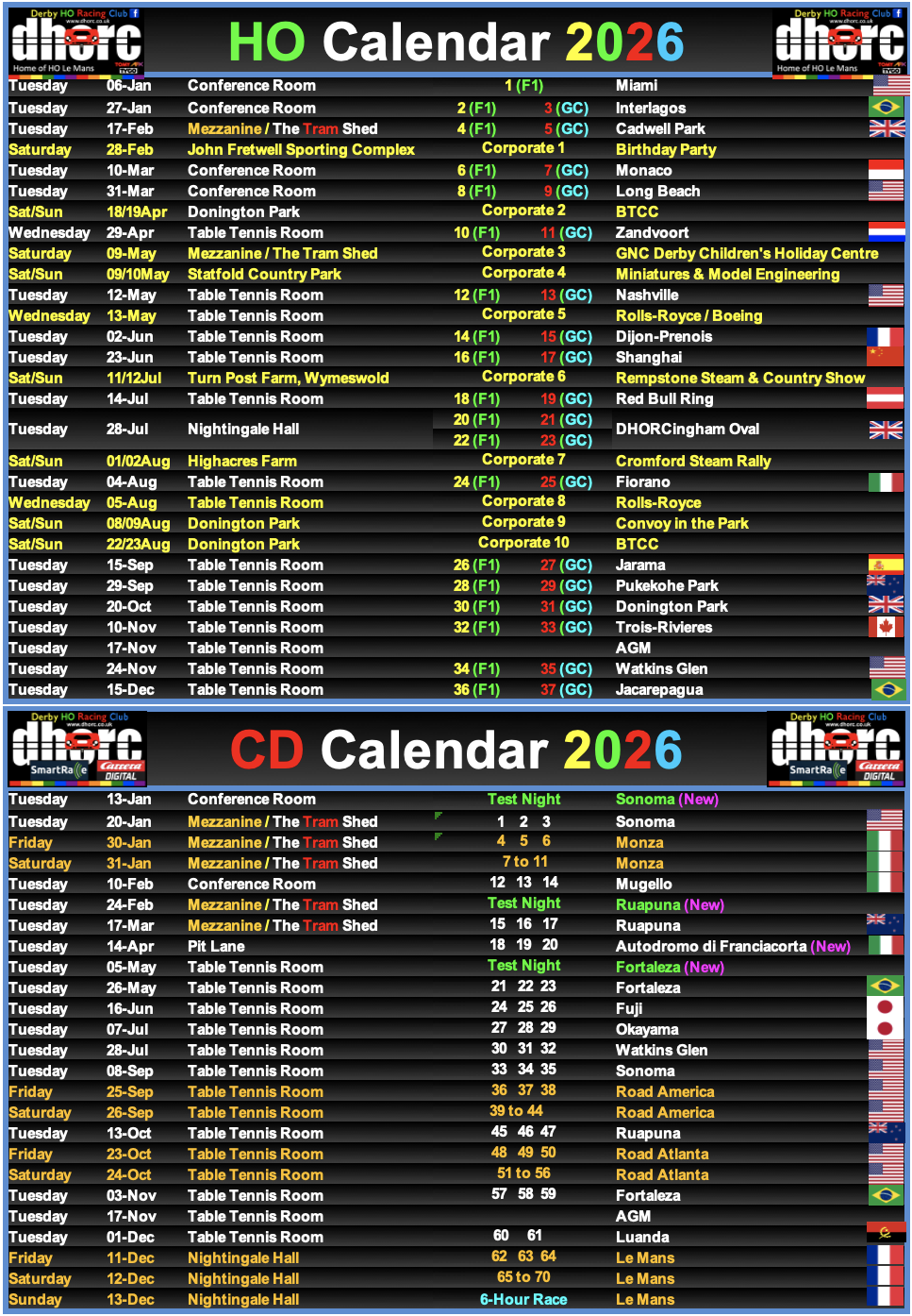 Calendar 2026