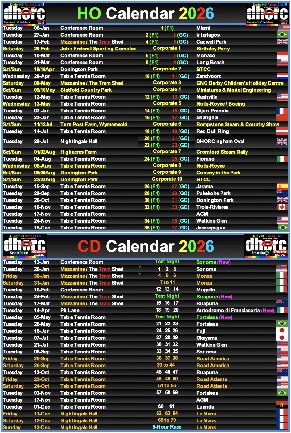 Calendar 2026