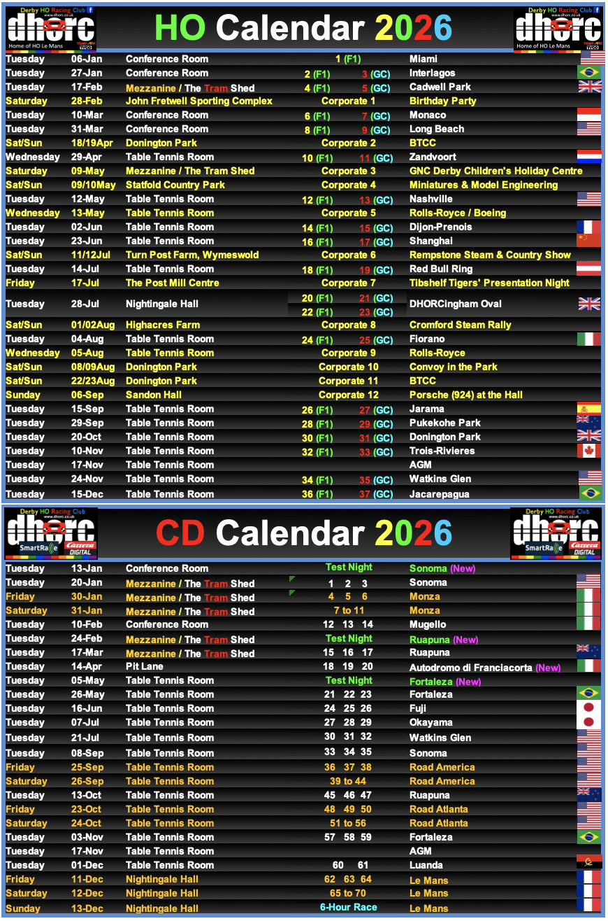 Calendar 2026