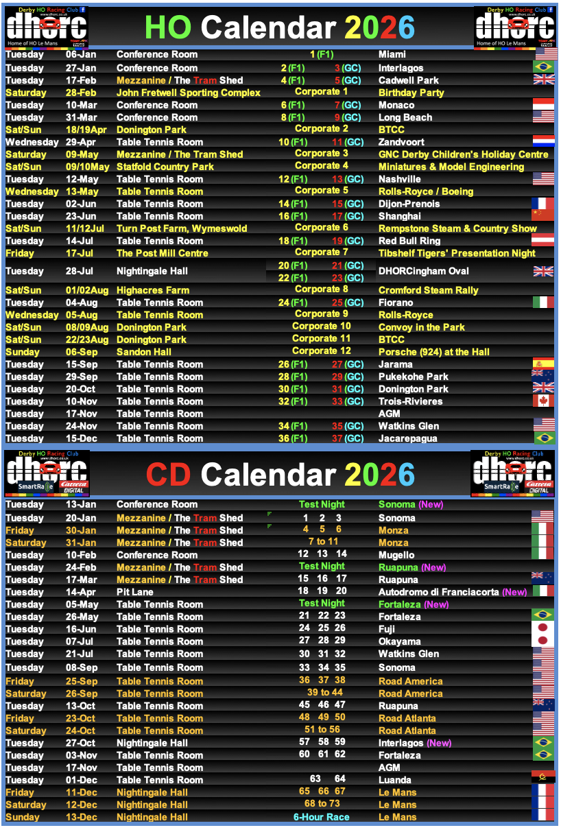 Calendar 2026